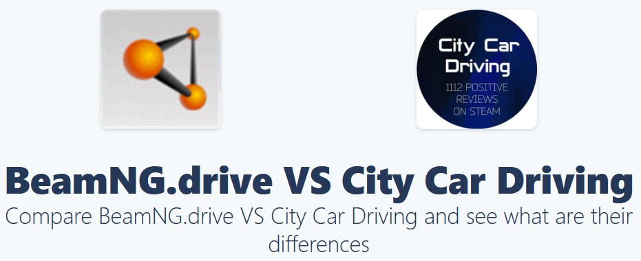 Beamng VS City Car Driving