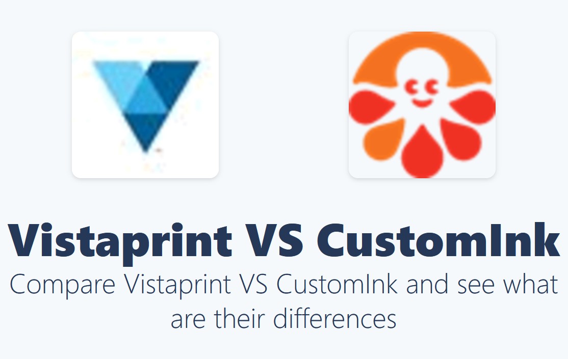 Customink VS Vistaprint