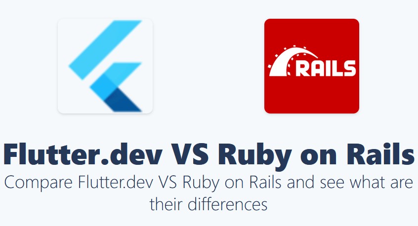 Flutter VS Ruby On Rails