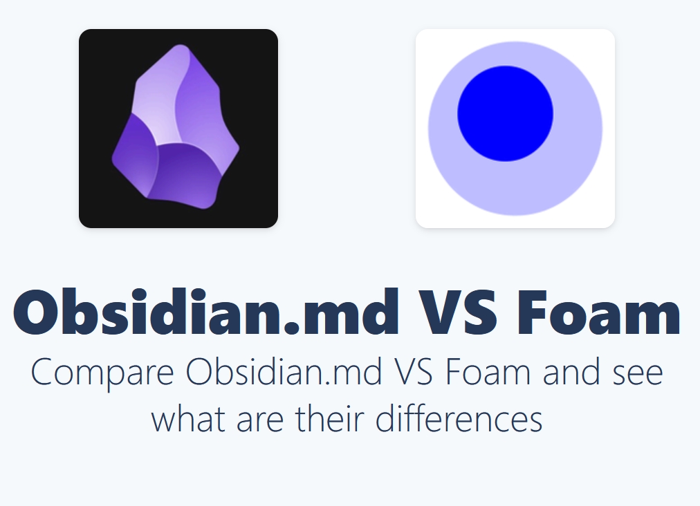 Foam VS Obsidian