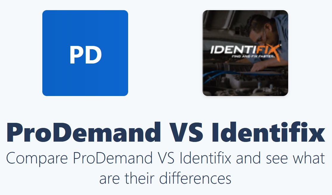 Identifix VS Prodemand