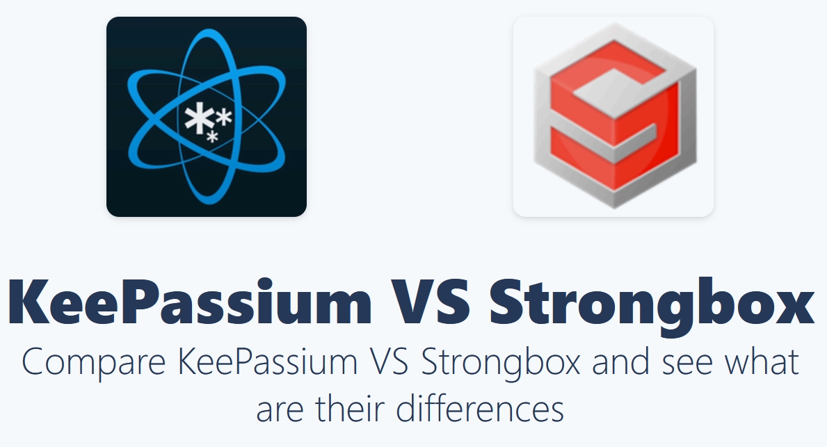 Keepassium VS Strongbox