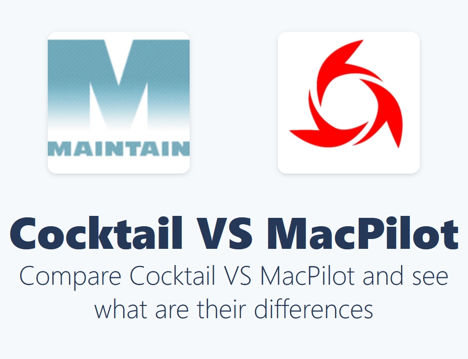 Macpilot VS Cocktail